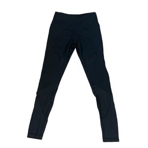 ZELLA Black Leggings Mesh Panels - Size S